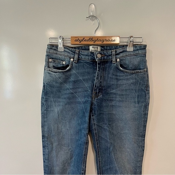 Acne Studios Row Fringe CLTVT Jeans - Picture 4 of 12